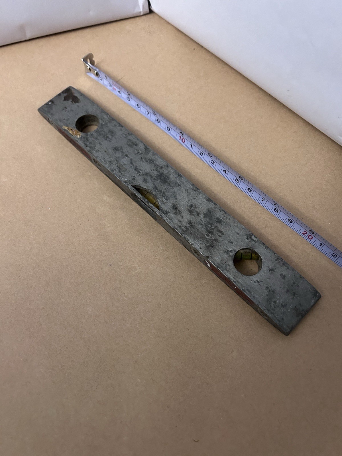 VTG No 509 Torpedo Level Douglas Co Charlotte NC USA Silver color