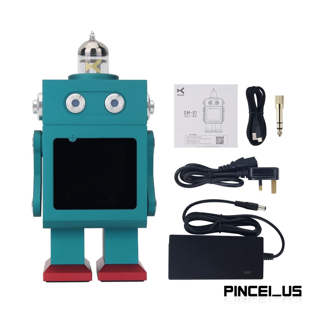 xDuoo DM-01 Robot-shape Cyber Audio Decoder Bluetooth5.4 HiFi For Windows/Linux