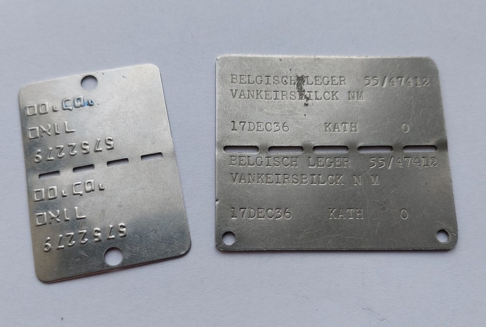 Collection Dog Tag Bundeswehr Tzahal Romania Switzerland Denmark Belgium Ukraine