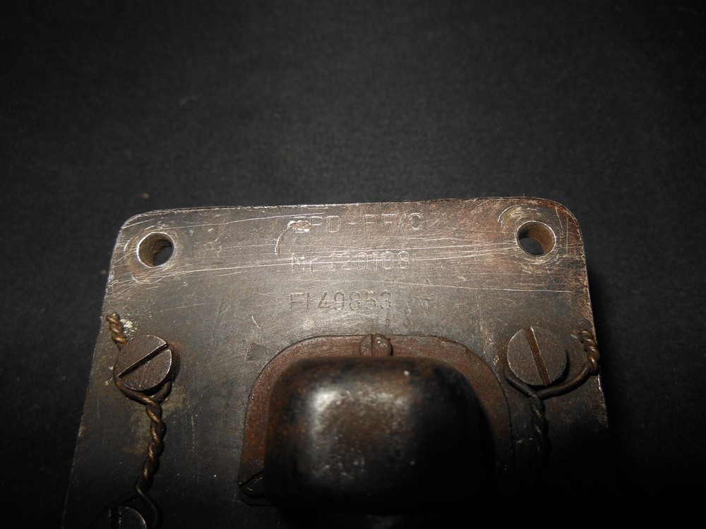 WW2 German Luftwaffe Aircraft EPD-FF - ELECTRICAL PNEUMATIC LOADING VALVE - MGFF