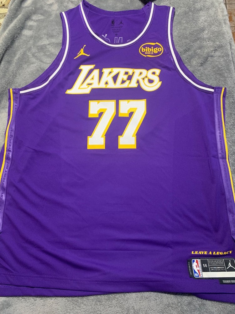 Luka Dončić Authentic Statement Jersey - 56