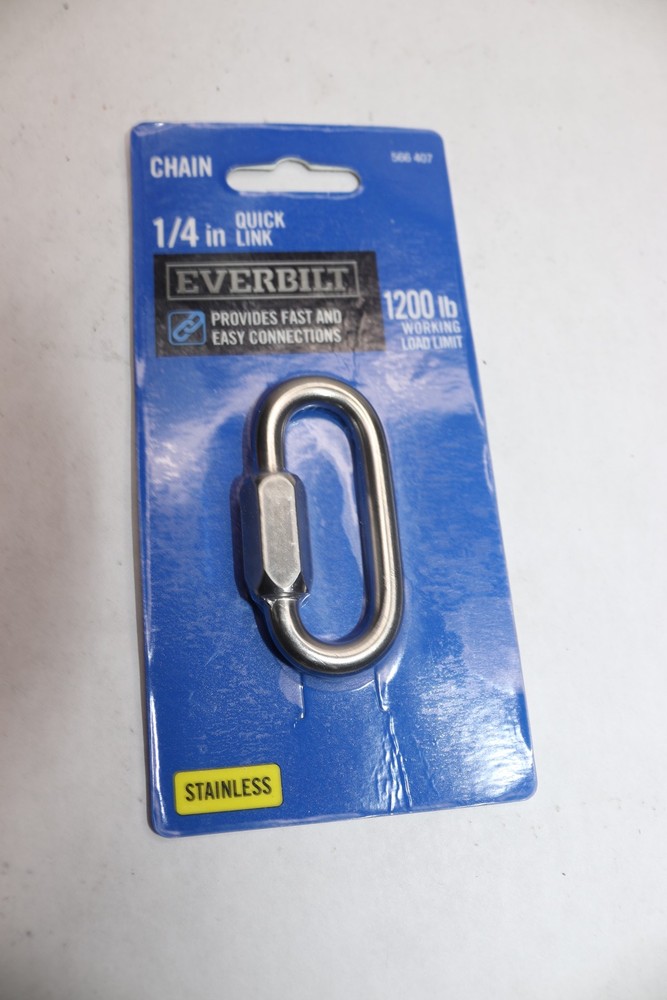 Everbilt Quick Link Stainless Steel 1/4 566407