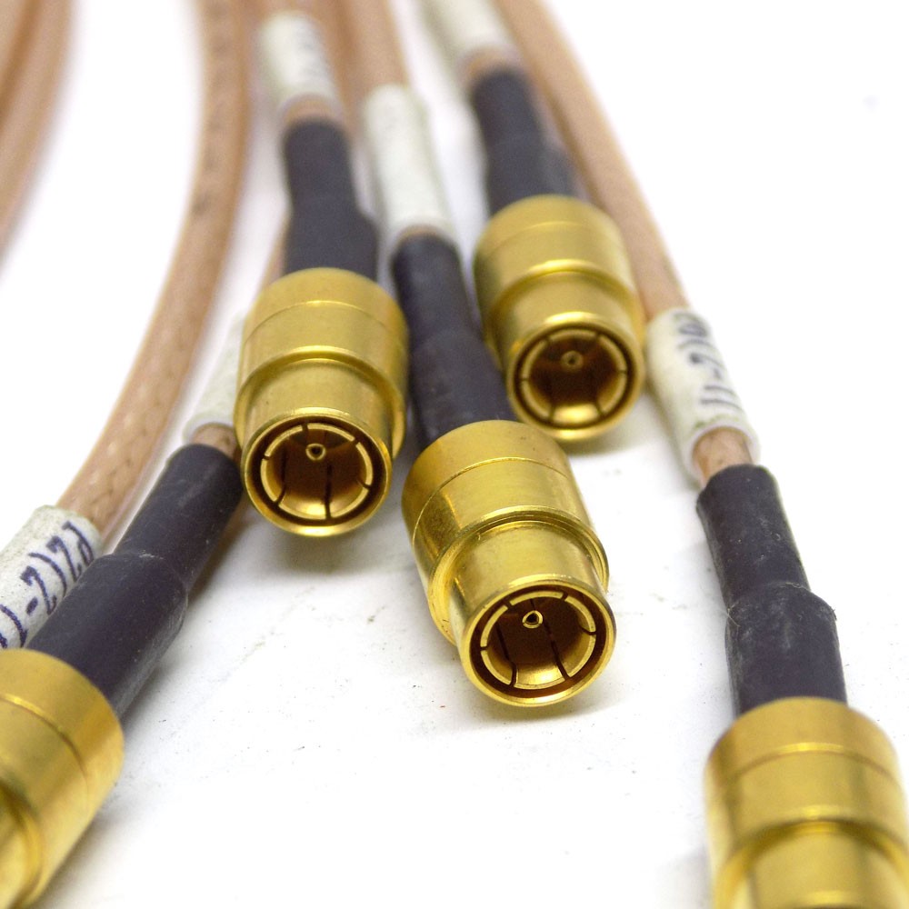 Shadow Technologies 520074 14' SMB - SMB Right Angle Coaxial Cable Assembly