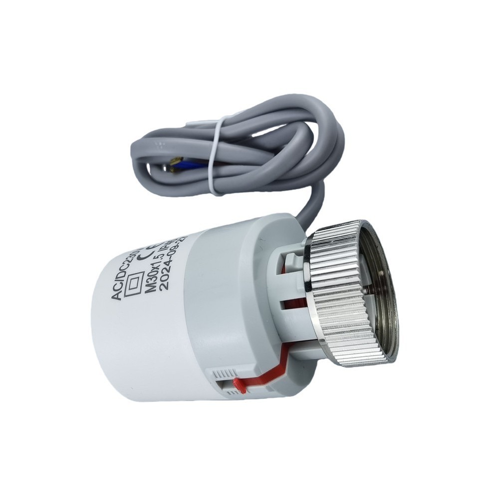 Underfloor Heating Installation 230V Actuator Underfloor Heating Plastic Housing