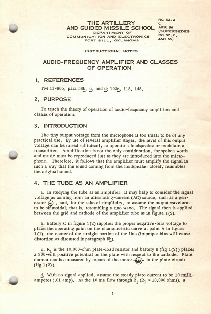 58 Page 1956 TM 11-665 Reference Instructional Notes Missile School on Data CD