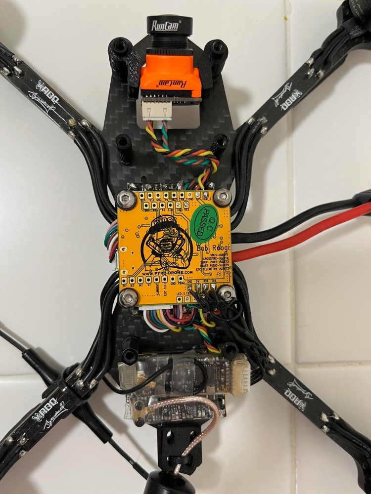 6S 5" Pyrodrone FPV Quad - Custom Racing Drone