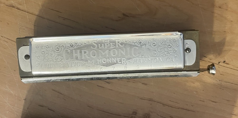 Vintage Super R Chromonica M. Hohner Harmonica