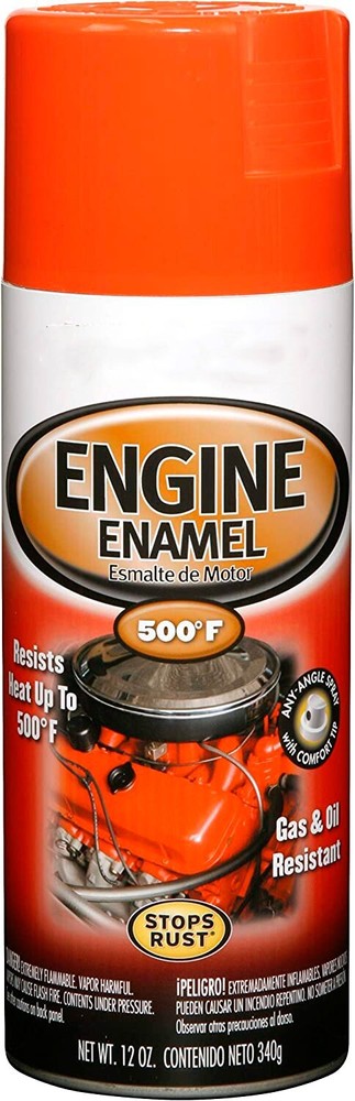 Orange Coating Engine Enamel Coating High Temp Caliper Brake Drums Springs Paint