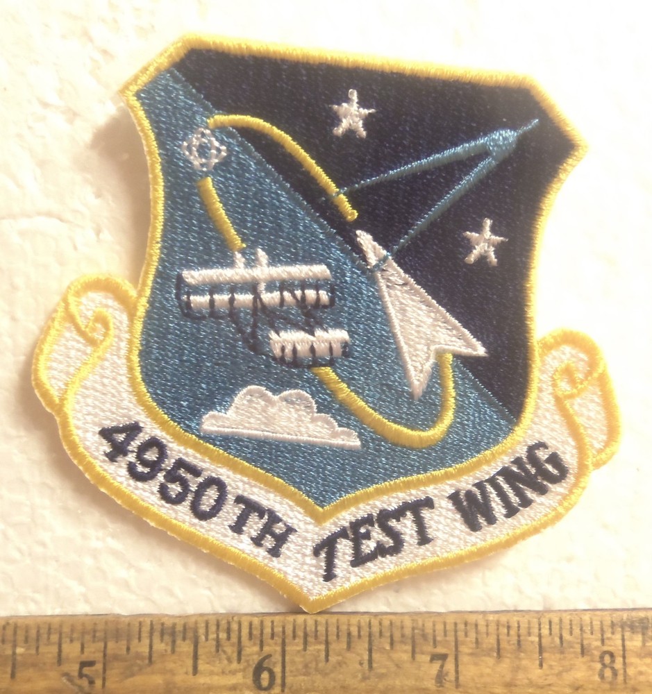 United States Air Force – 4950th Test Wing Embroidered Patch
