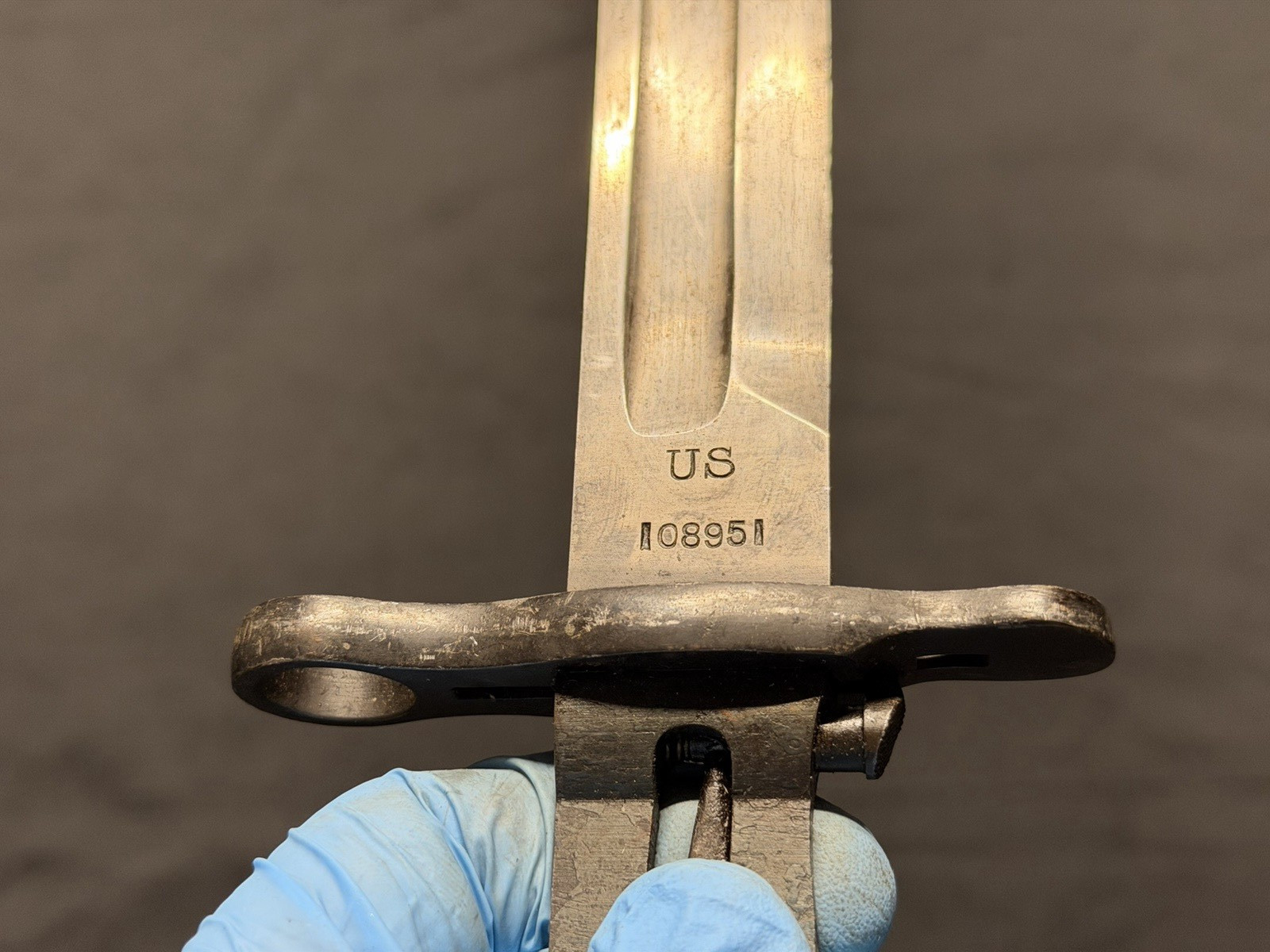 Pre- WWI WW1 US AEF Springfield Armory SA M1905 Bayonet! Dated 1906!