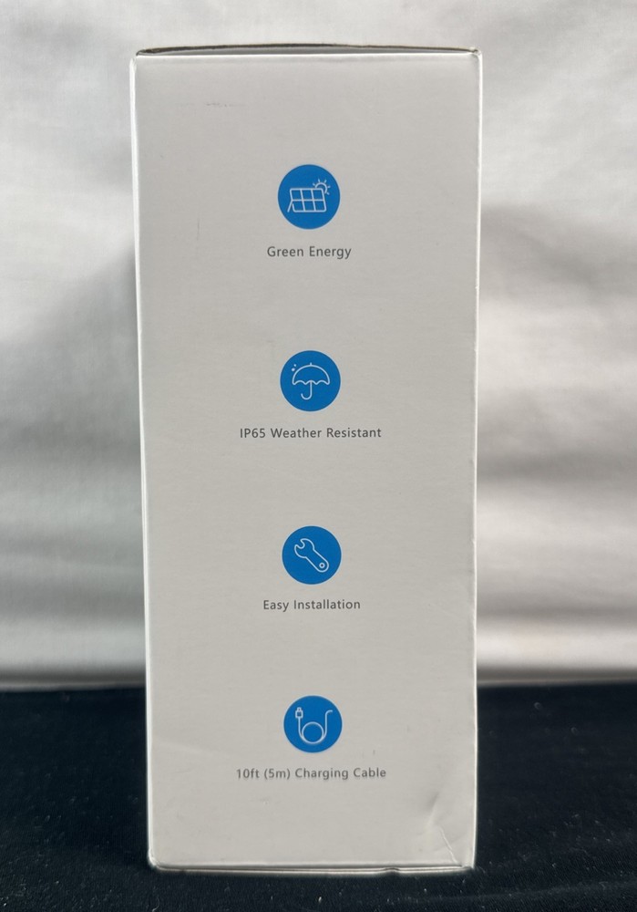 Noorio Portable Solar Panel for Outdoor Security Cameras Model A201