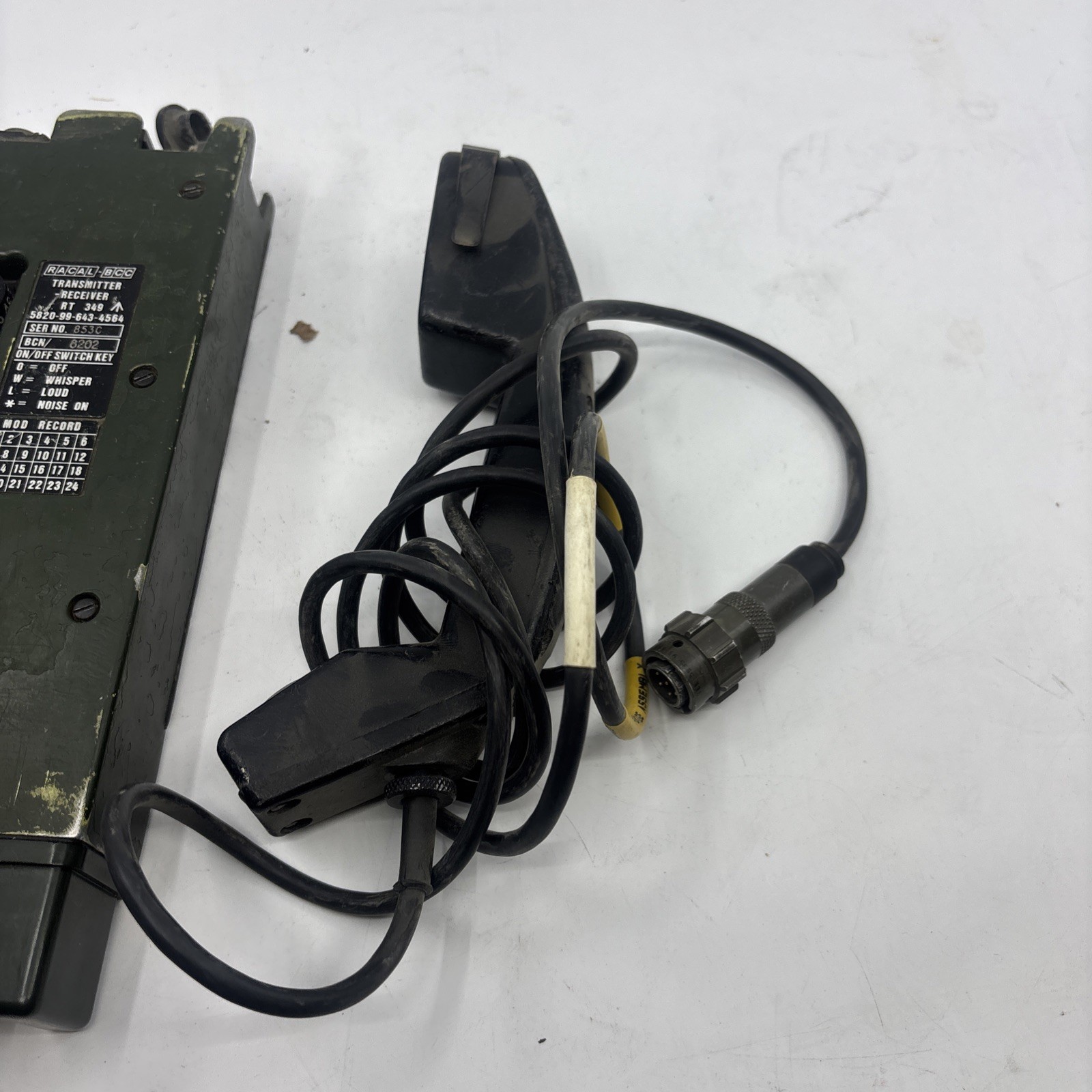 CLANSMAN RT349 PRC-349 RACAL Military Tactical Radio FM British Amry Receiver UK