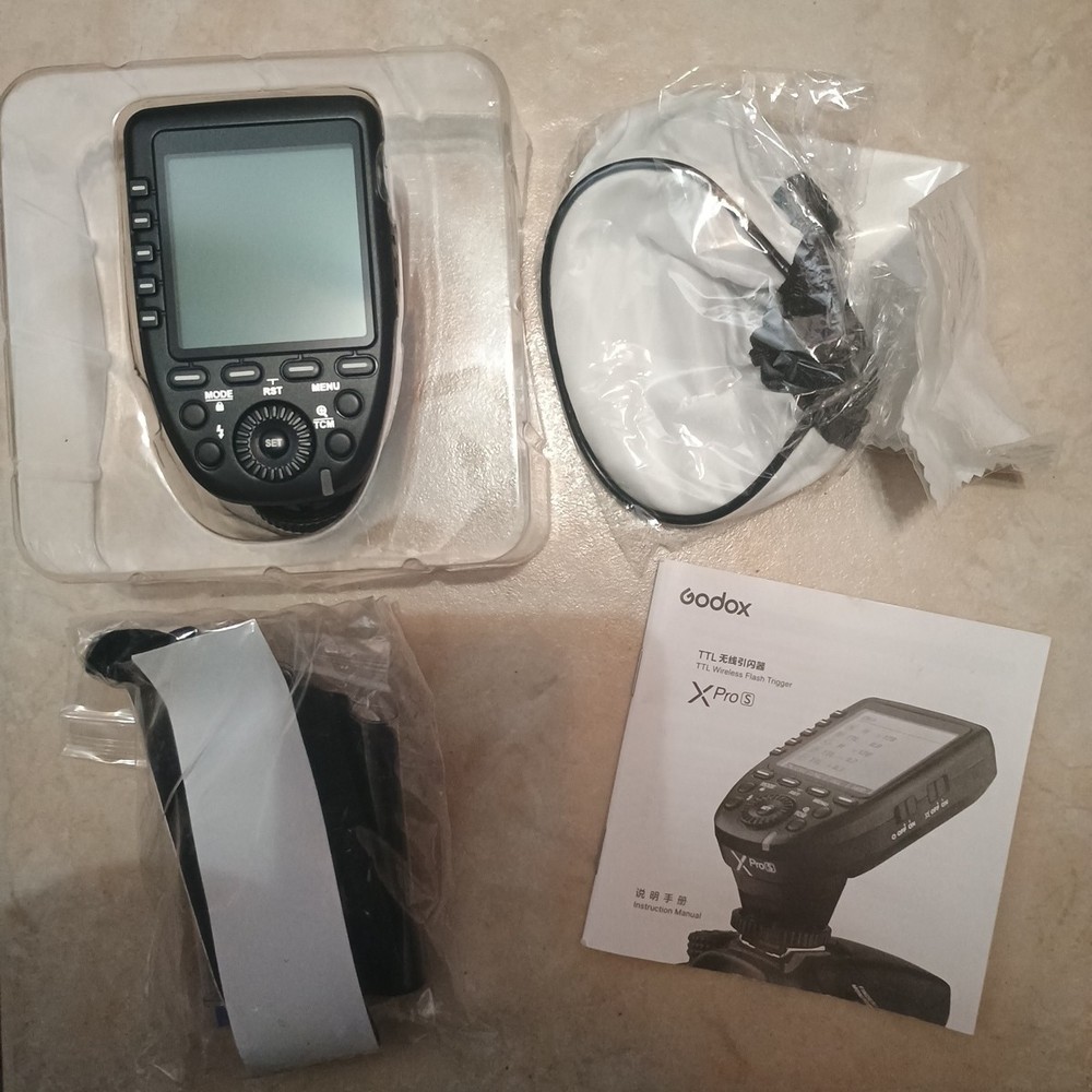 Godox X Pro S Black TTL Wireless Flash Trigger