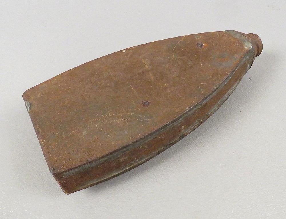 Vintage UNUSUAL GUN POWDER CAN Muzzleloader Rifle ANTIQUE Muzzleloading Part