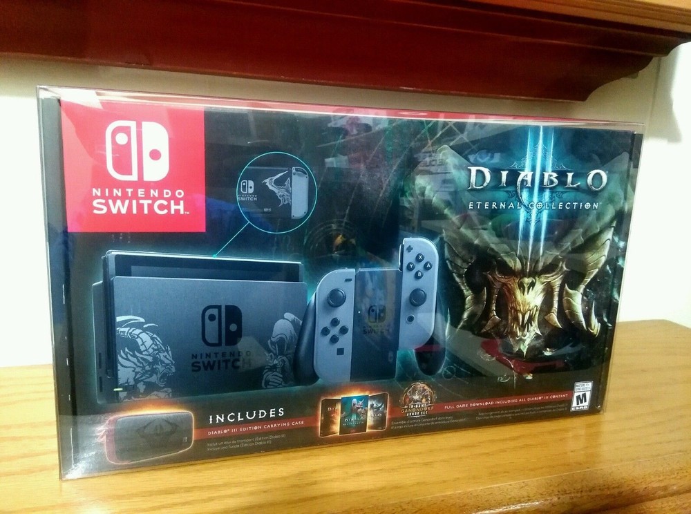 1 Console Box Protector Nintendo SWITCH MARIO ODYSSEY / SPLATOON System Boxes