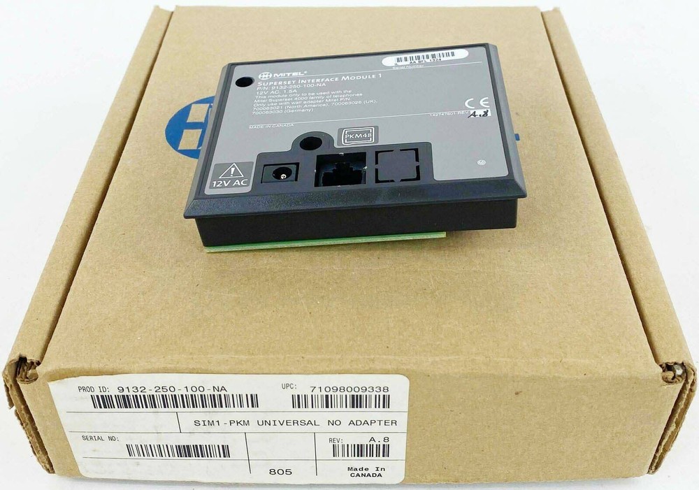 Mitel Superset Interface Module 1 (9132-250-100) - Refurbished