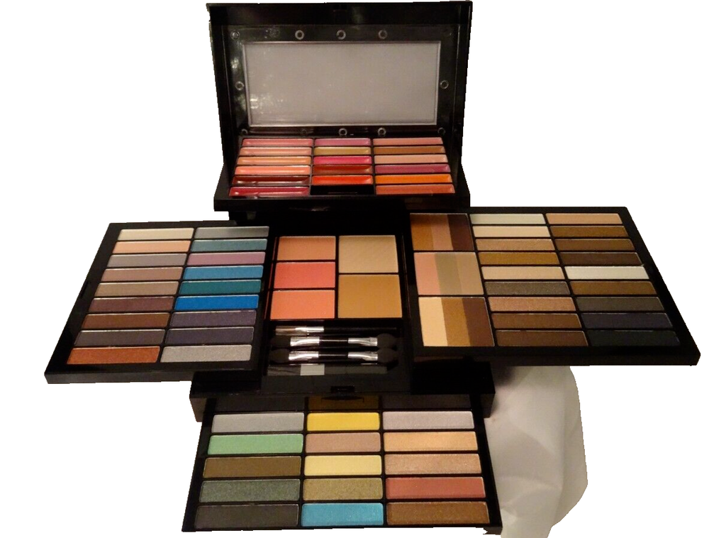 Colormates Large Cosmetics Kit - Assorted Eye, Lip, & Face Colors