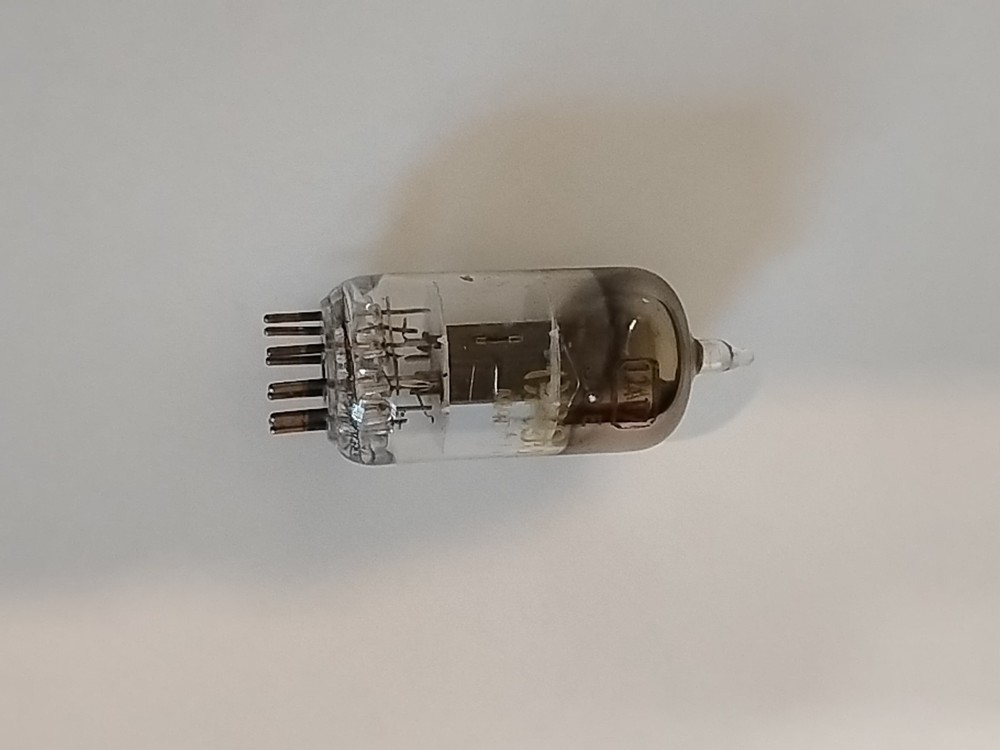 CROSLEY 12AT7 ECC81 High-Mu Dual Triode TESTED BALANCED Emissions 109/120 NOS