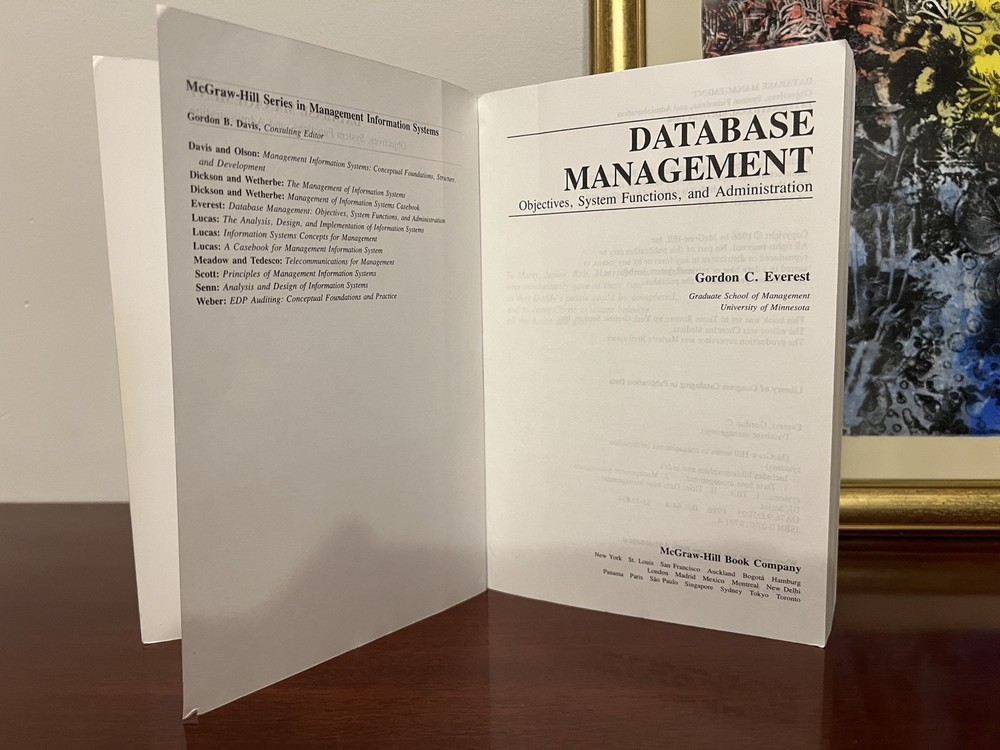 Database Management: Objectives, System Functions & Administration by Everest