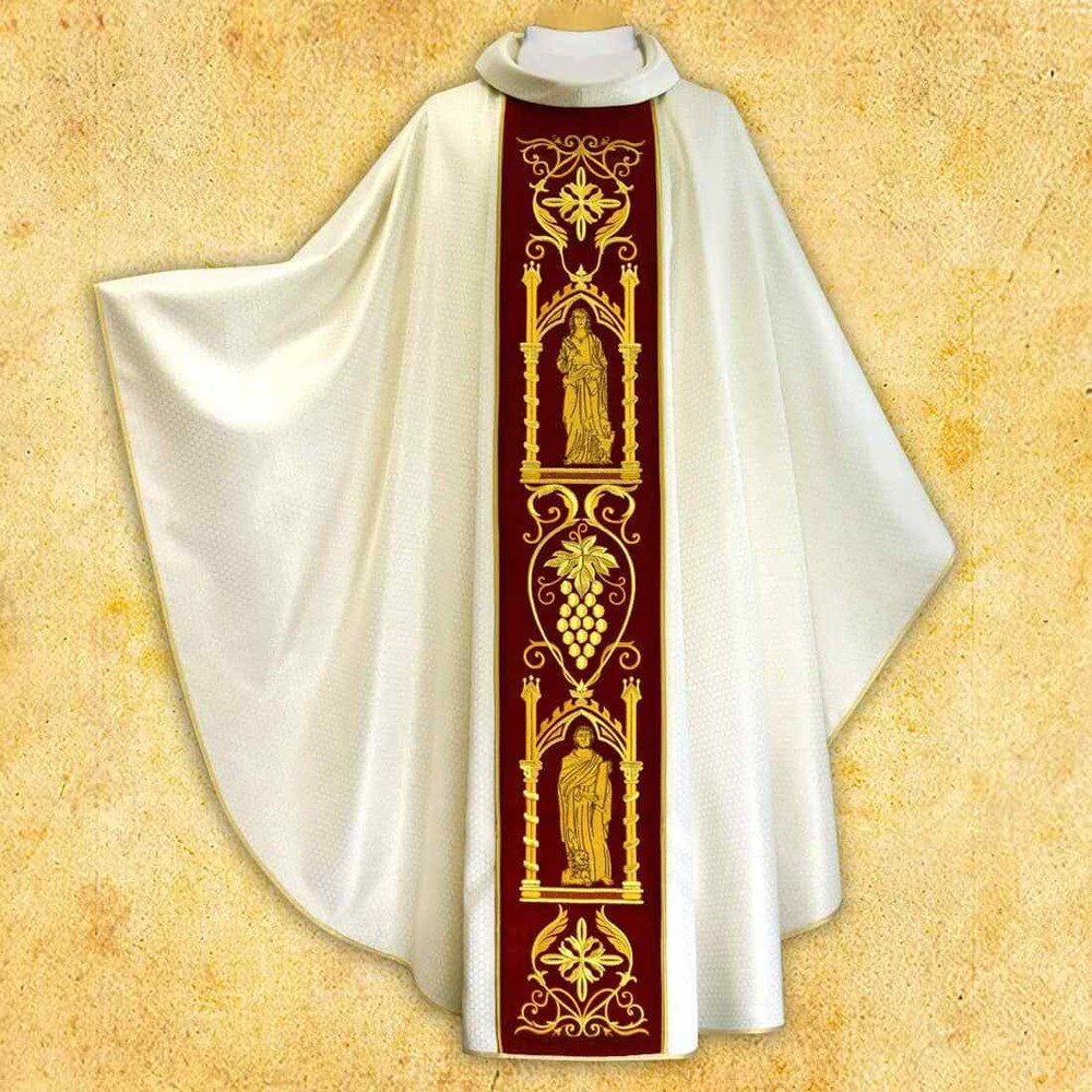 Chasuble embroidered "4 Evangelists"