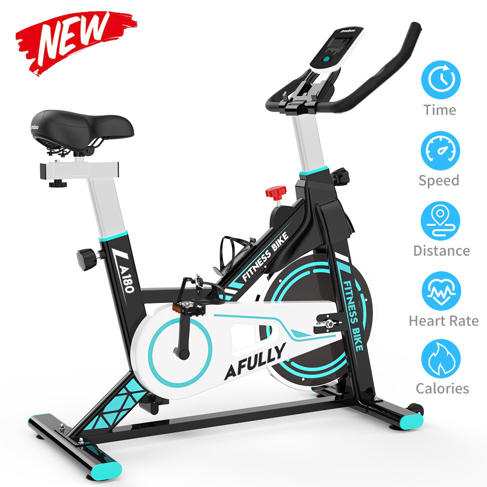 Indoor Cycling Bike Commercial Exercise Bike Stationary Cardio Fitness Workout