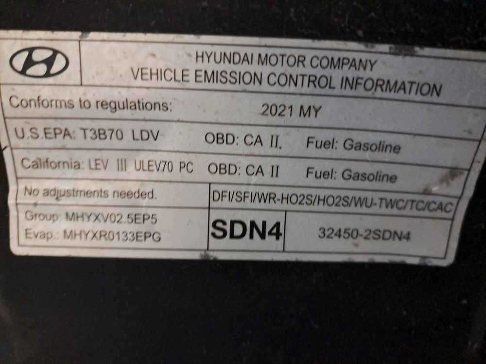 Lh Driver Side 2021 Sonata Camera/Projector Sku#4360108