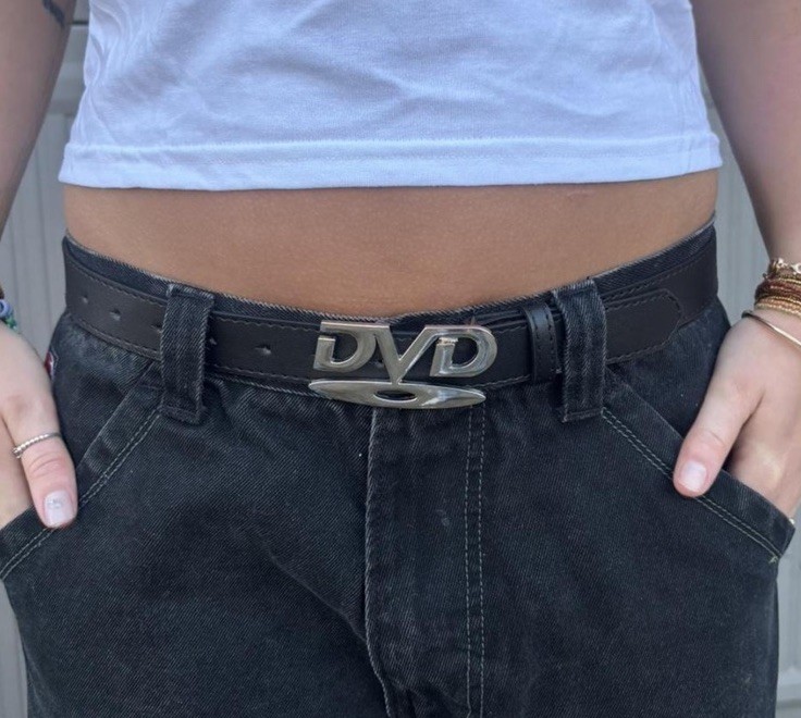 dvd belt #y2k