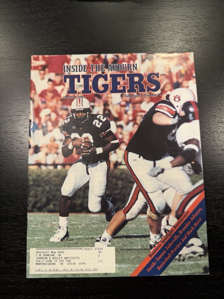 Inside The Auburn Tigers 2001