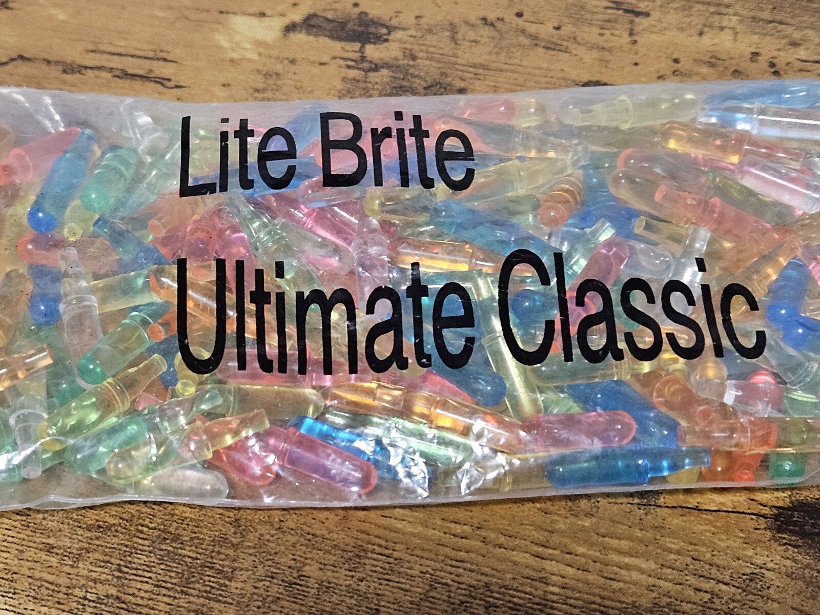 Lite Brite Ultimate Classic Oval Replacement Pegs Pins Multicolor Pack