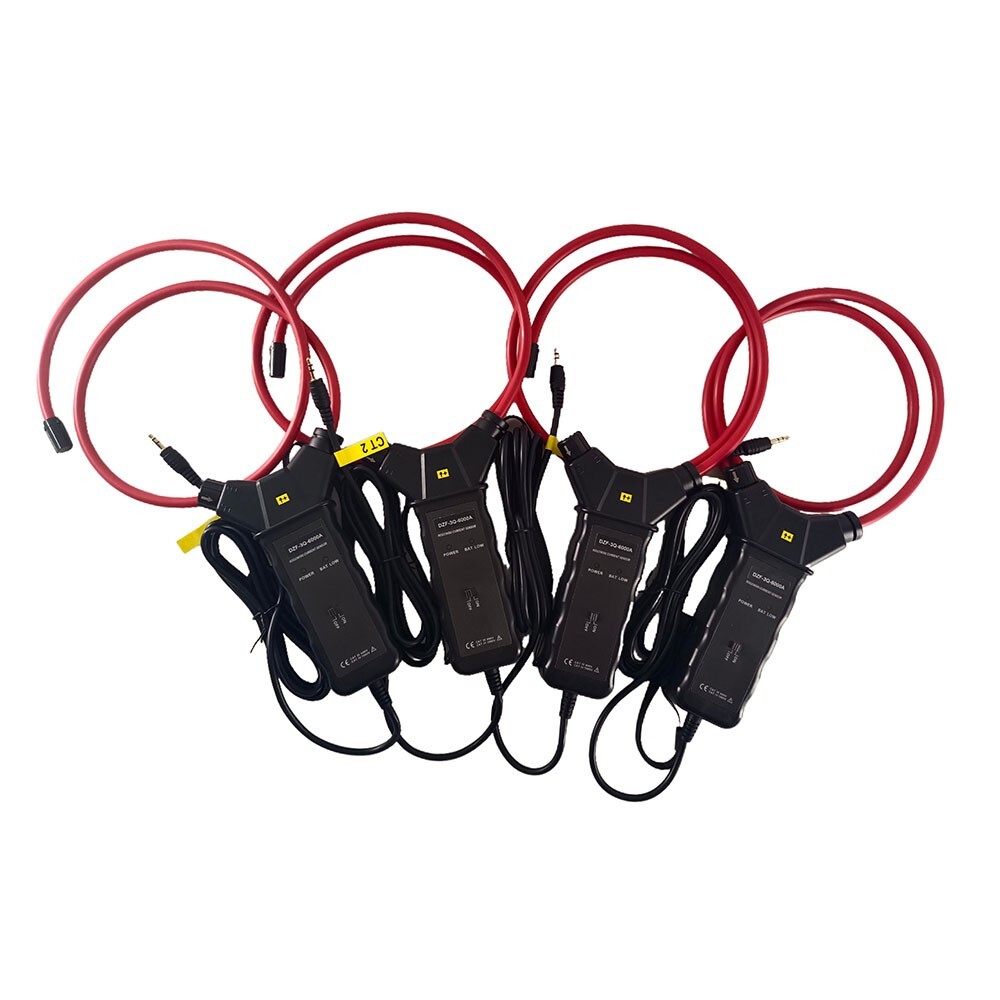 Three Phase Power Quality Analyzer Energy Quality Meter Analyzer 4pcs Clamps