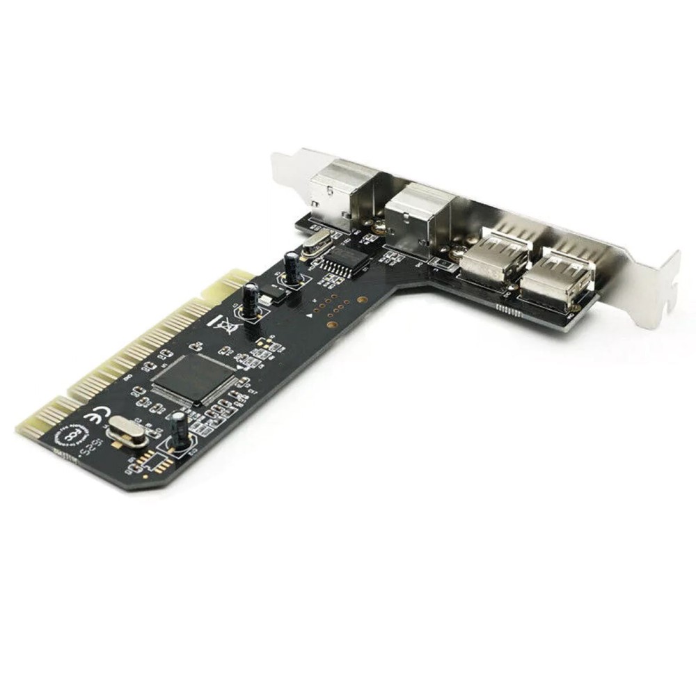 Multi-Interface PCI to PS2 PS/2 USB 2.0 For PC Keyboard Mouse Adapter Card