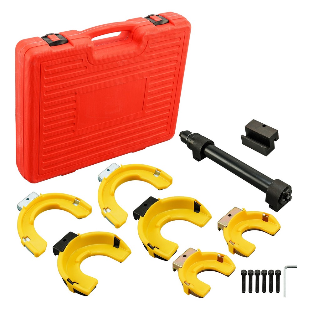 Fork Extractor Tool Macpherson Strut Coil Spring Compressor Kit Interchangeable