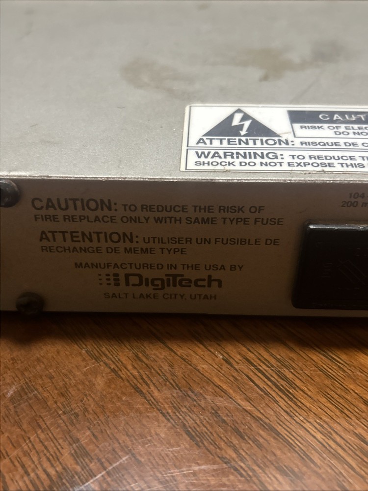 Digitech RDS1000 Time Machine Digital Delay - Tested & Working