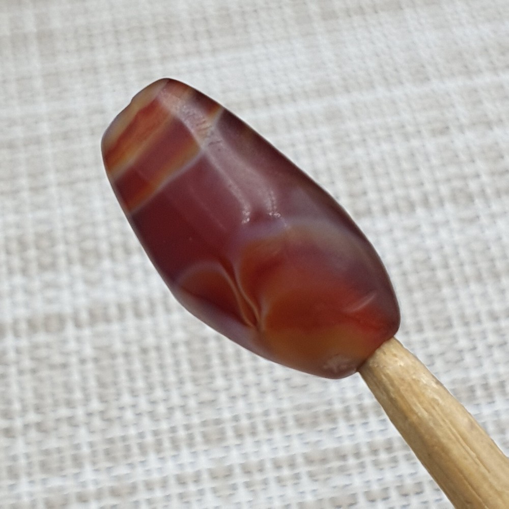 Middle Eastern Yemeni Anitique Agate Natural Pattern Bead