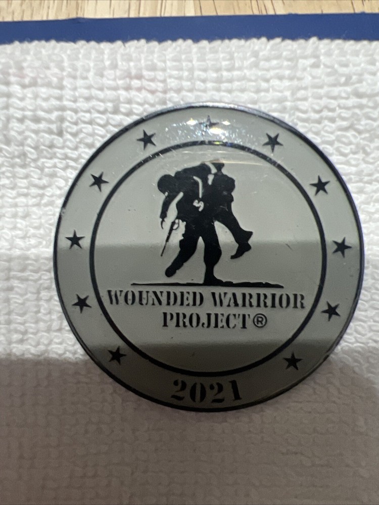 2021 -WOUNDED WARRIOR PROJECT EXCULSIVE - Challenge Coin Token
