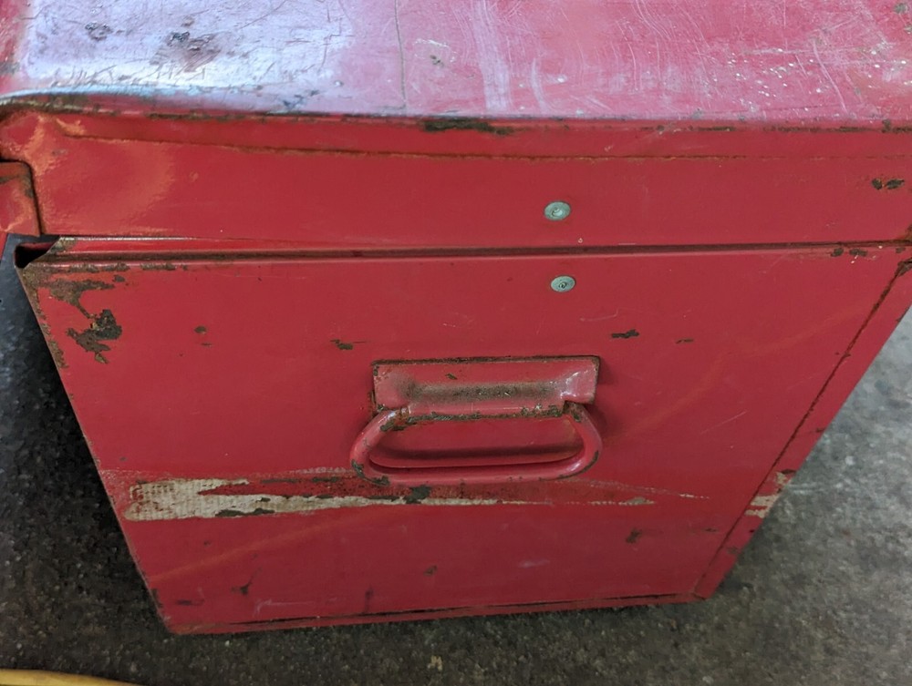 vintage tool box