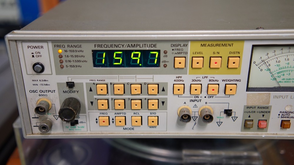National Audio Analyzer VP-7721A Panasonic