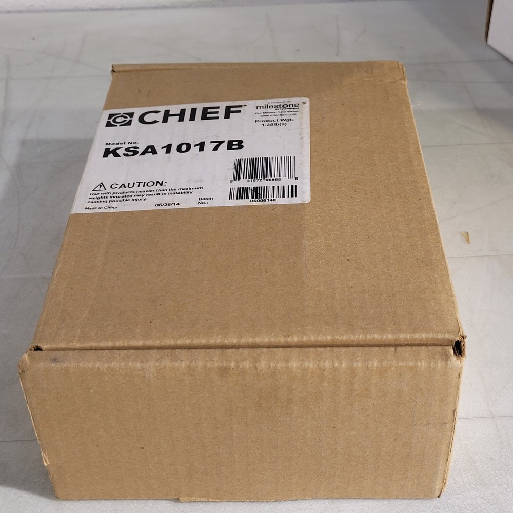 Chief KSA1007B Quick Release Bracket For Small Flat Panels Black