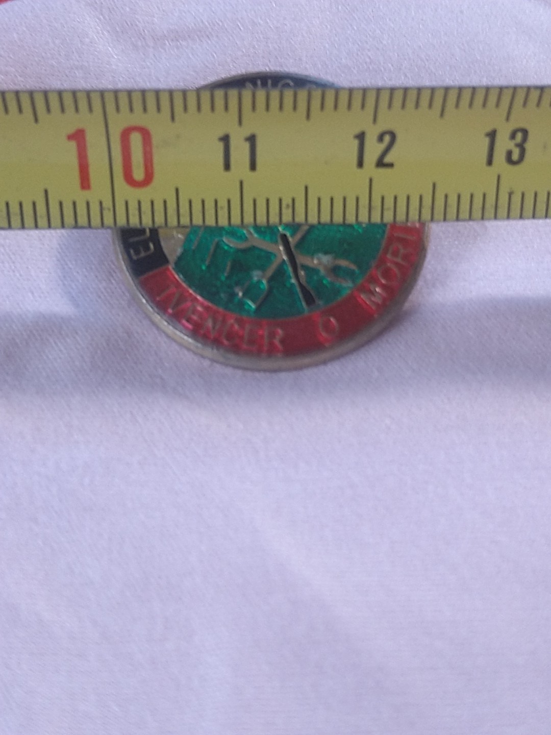 Vintage El Salvador - Nicaragua Trade Union 'Victory Or Die ' Enamel Badge Rare