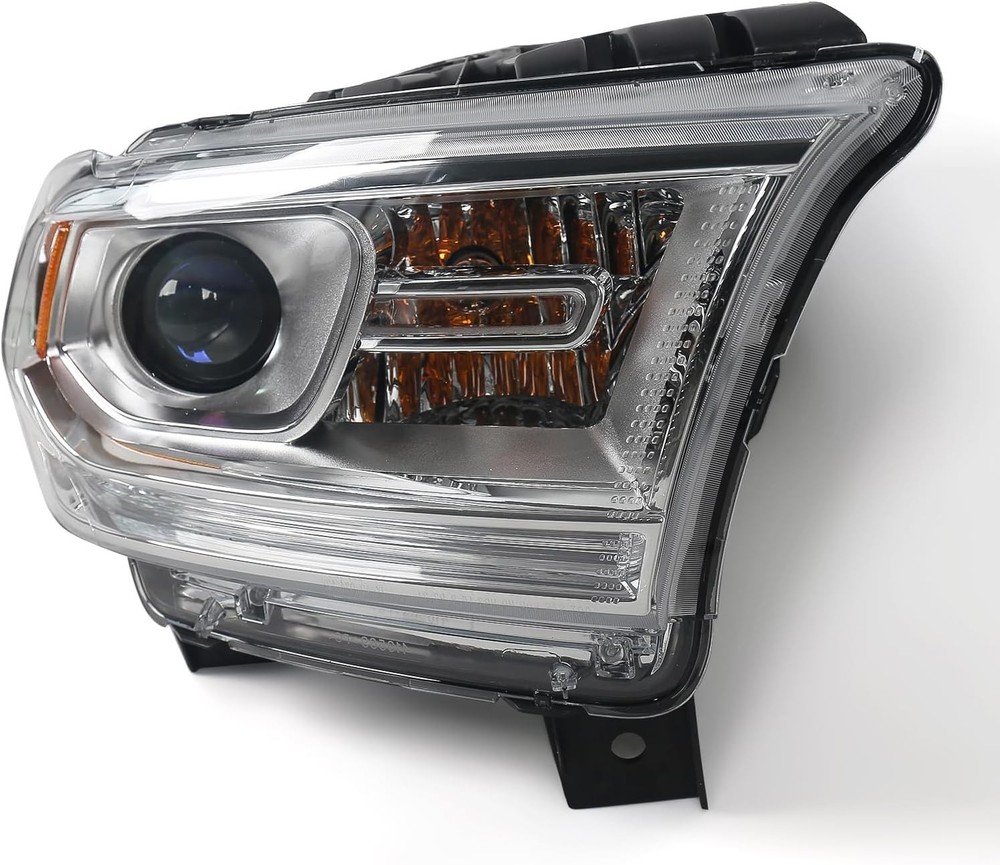 Halogen Headlight Assembly Compatible with Dodge Durango 2014-2020 Replacement C