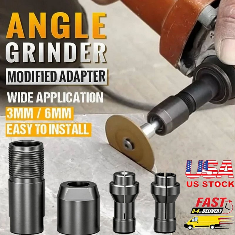 NEW Angle Grinder Adapter Converter for Home DIY Projects Thread Cutting Cutting