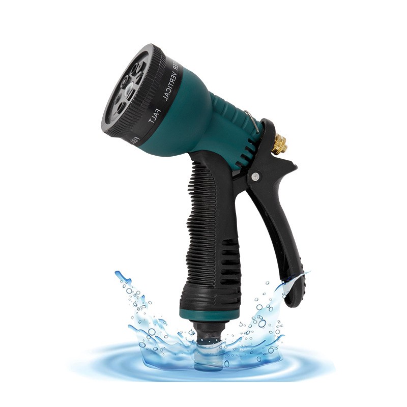 Garden Hose Nozzle Spray Nozzle 8-Pattern Heavy Duty High Pressure Leak Proof