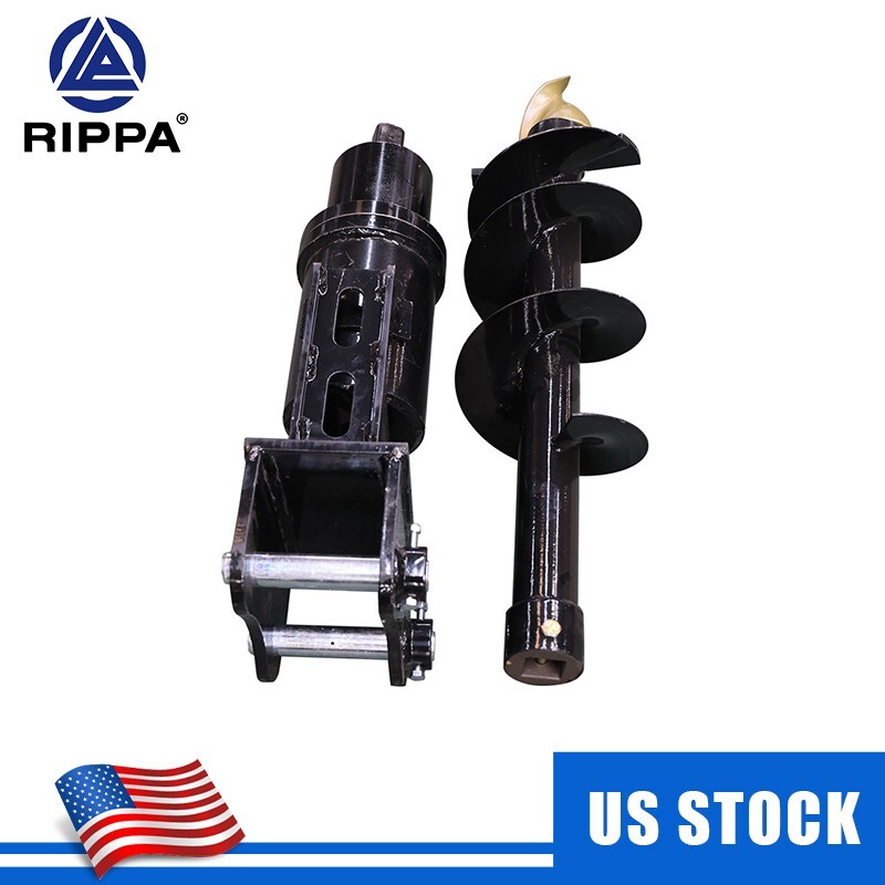 Rippa 200mm Auger Drill Fits 1 Ton Mini Excavator Post Hole Digger | Pickup only