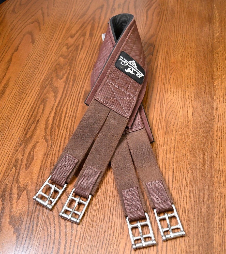Professional's Choice, girth, brown, 40” pony