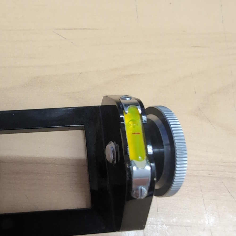 Black Camera Holder Bubble Level Only for VT or L Holder