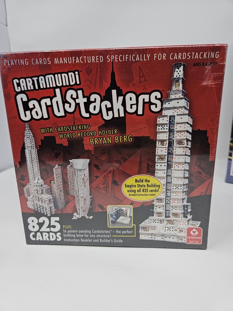 Cardamundi Cardstackers Game Sealed Free Ship