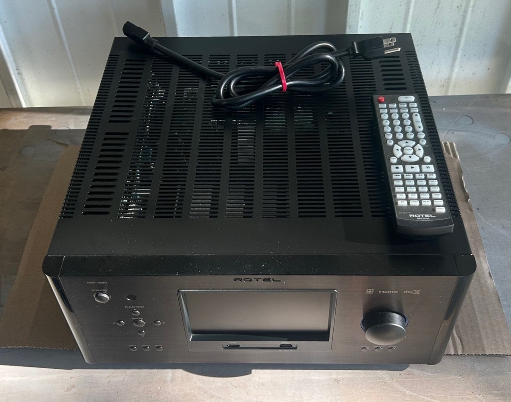 Rotel RAP-1580 Surround Amplified Processor and Remote bundle