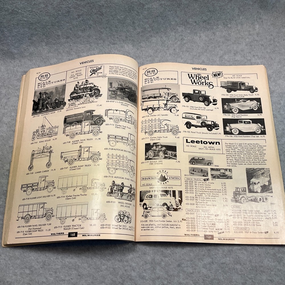 Walthers HO Railroad Catalog & Craft Train Reference Manual 1978 Edition