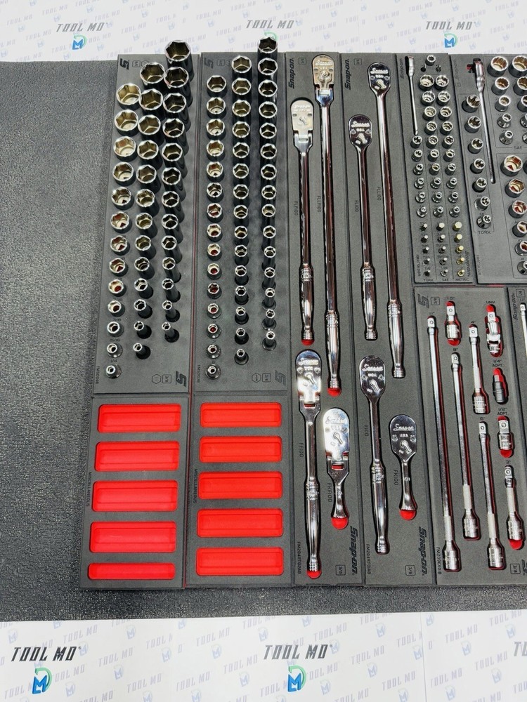Snap-on Tools 370-Piece Cloud 9 Ultimate Socket Drive Drawer Foam Set-