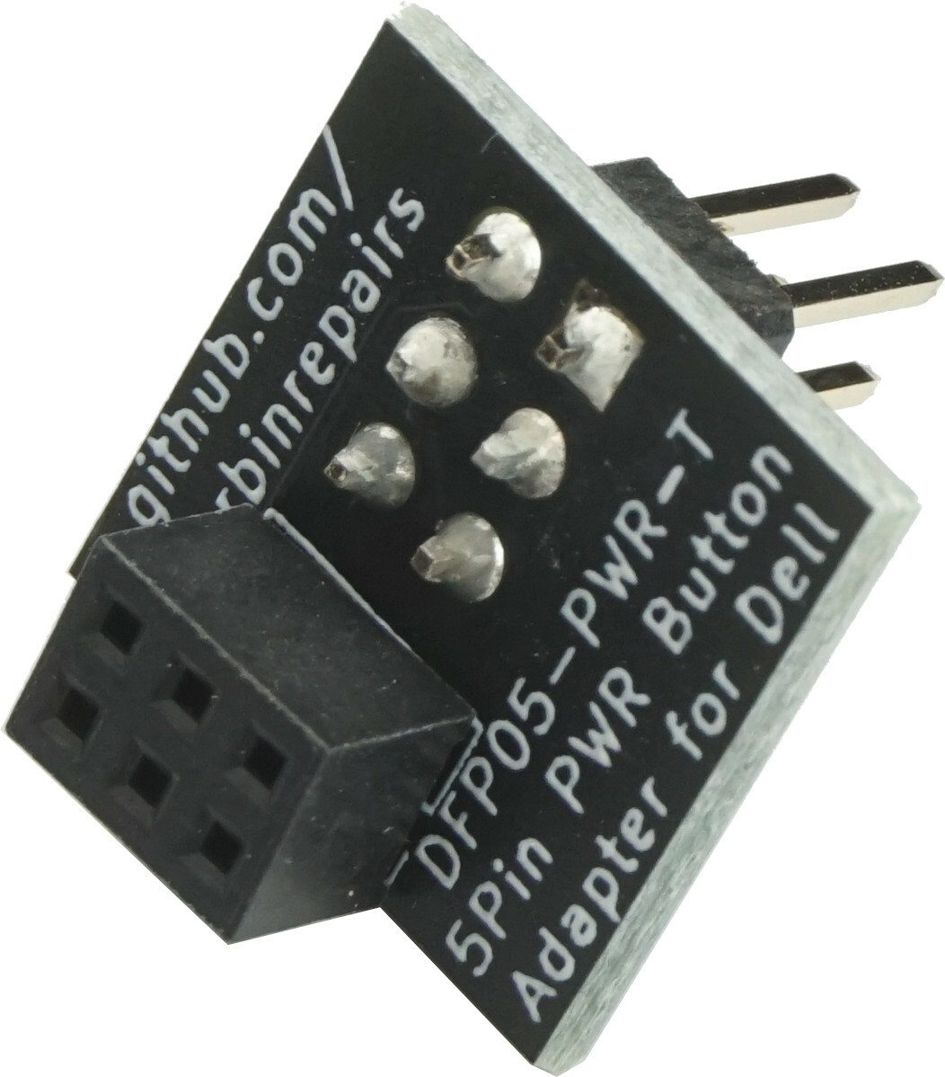 Front Panel Header Adapter Kit For Dell Optiplex 390, 3010, 3020 (3pc)